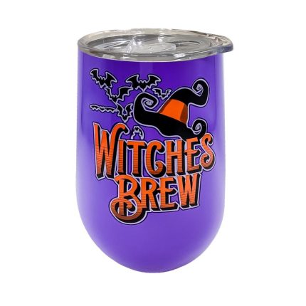 Spoontiques 16987 Witches Brew Wine Tumbler, 16 Ounce Capacity