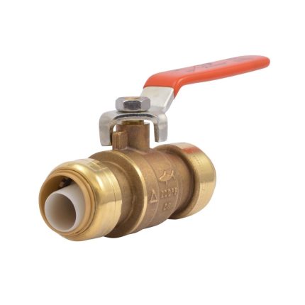 SharkBite 22185-0000LF DZR Brass Ball Valve, 3/4 Inch