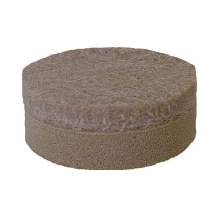 Shepherd Hardware 9915 Round Furniture Pad, Beige