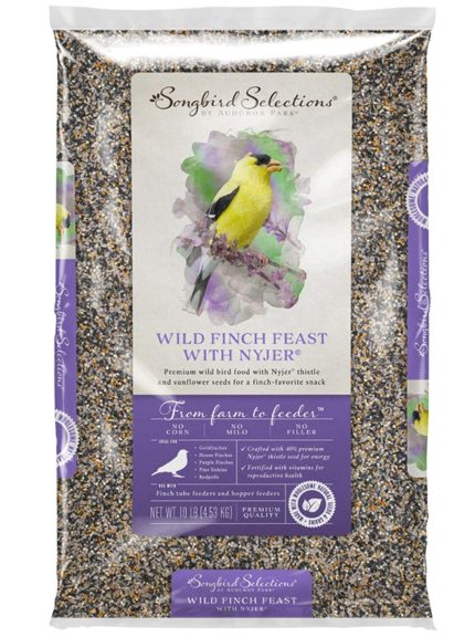 Songbird Selections 13634 Wild Finch Feast with Nyjer Wild Bird Food, 10 Lbs