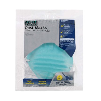 Safety Works 10028549 Non-Toxic Dust & Pollen Comfort Mask, Green