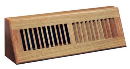 Truaire C168-OBU 18 Baseboard Diffuser, 18, Unfinished Oak