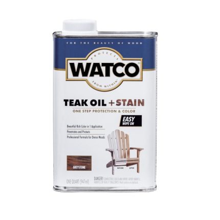 Watco 348759 Teak Oil and Stain, 1 Quart