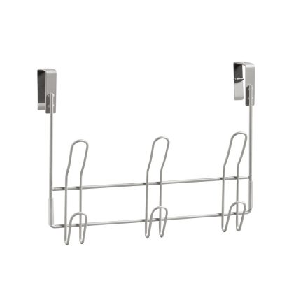 Zenna Home BB78NN Bath-in-a-Box Bath Storage Suite, 3-Shelf, Satin Nickel